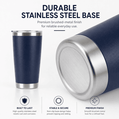 Custom 20oz Coffee Tumbler thumbnail 4