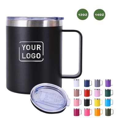 Custom 14oz Travel Coffee Cup thumbnail 1