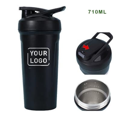 Custom 24oz Shaker Sports Bottle thumbnail 1