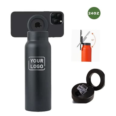 Custom 24oz Magnetic Phone Holder Tumbler thumbnail 1