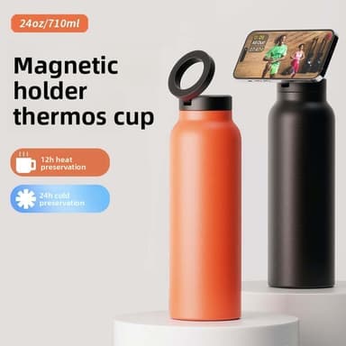 Custom 24oz Magnetic Phone Holder Tumbler thumbnail 3