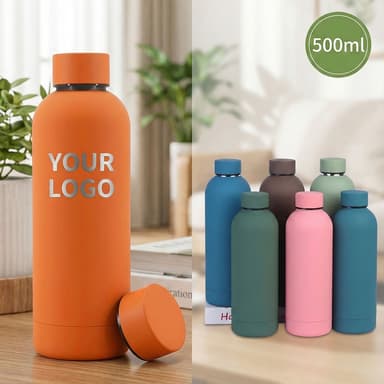 Custom 500mL Travel Coffee Cup thumbnail 1