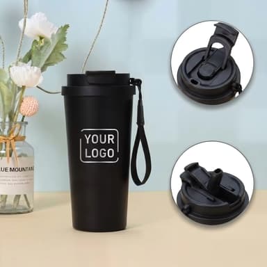 Custom Frosted Tea Infuser Coffee Cup thumbnail 1