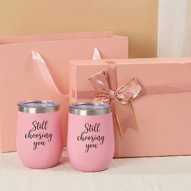 Custom Insulated Wedding Gift Tumbler thumbnail 1