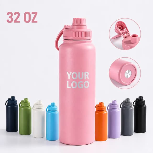 wholesale leak proof straw lid stainless steel tumbler