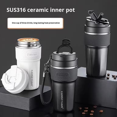 Custom Vacuum Insulated Coffee Cup thumbnail 3
