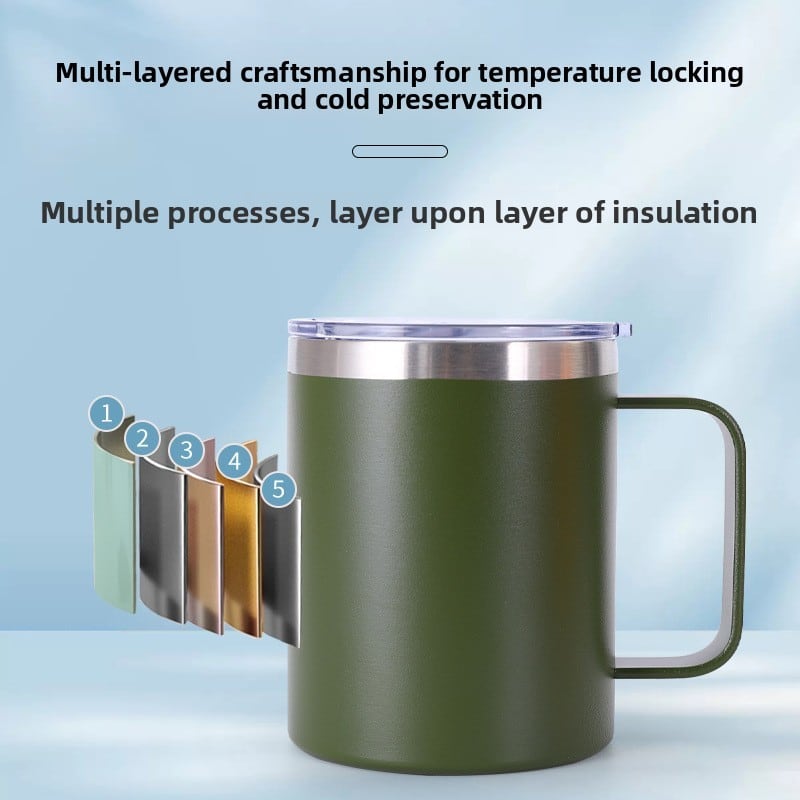 Custom 14oz Travel Coffee Cup thumbnail 3