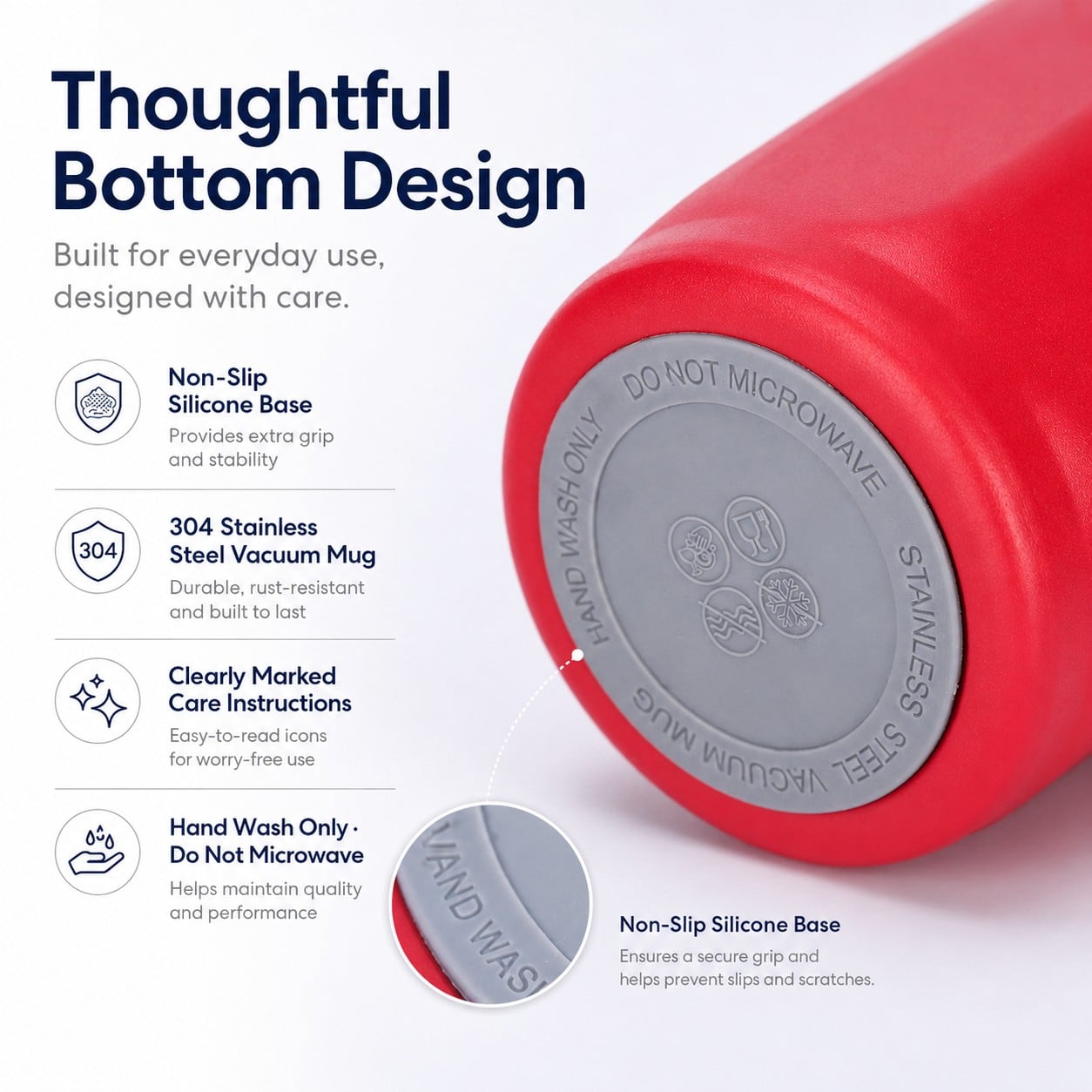 Custom 17oz Vacuum Insulated Coffee Cup thumbnail 3