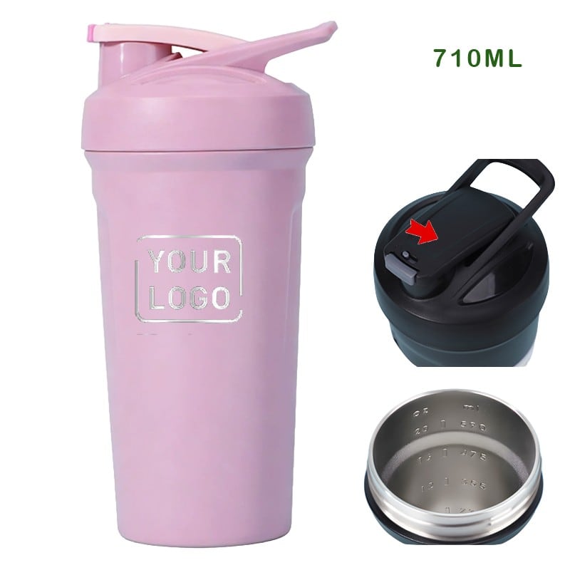 Custom 24oz Shaker Sports Bottle thumbnail 1