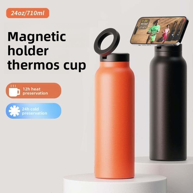 Custom 24oz Magnetic Phone Holder Tumbler thumbnail 3