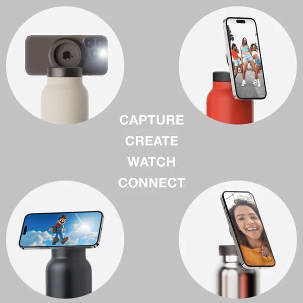Custom 24oz Magnetic Phone Holder Tumbler thumbnail 4