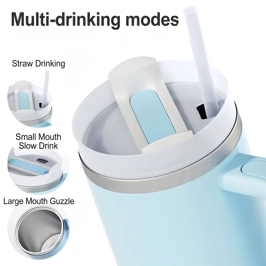 Custom 40oz Vacuum Insulated Tumbler thumbnail 4