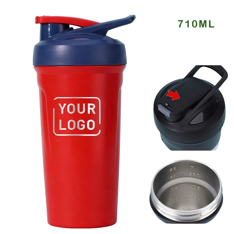 Custom 500mL Shaker Sports Bottle thumbnail 1