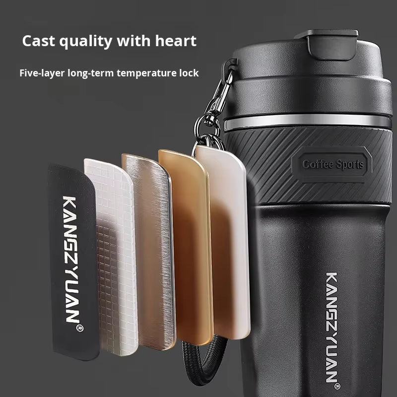 Custom Vacuum Insulated Coffee Cup thumbnail 4