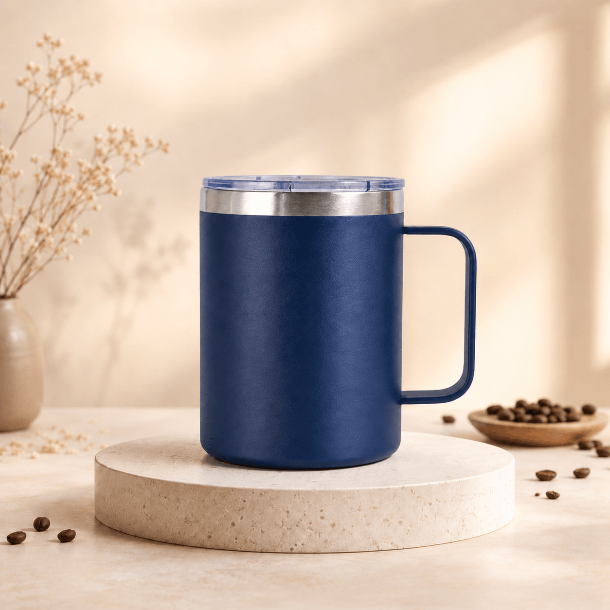 Custom 14oz Vacuum Insulated Coffee Cup thumbnail 1
