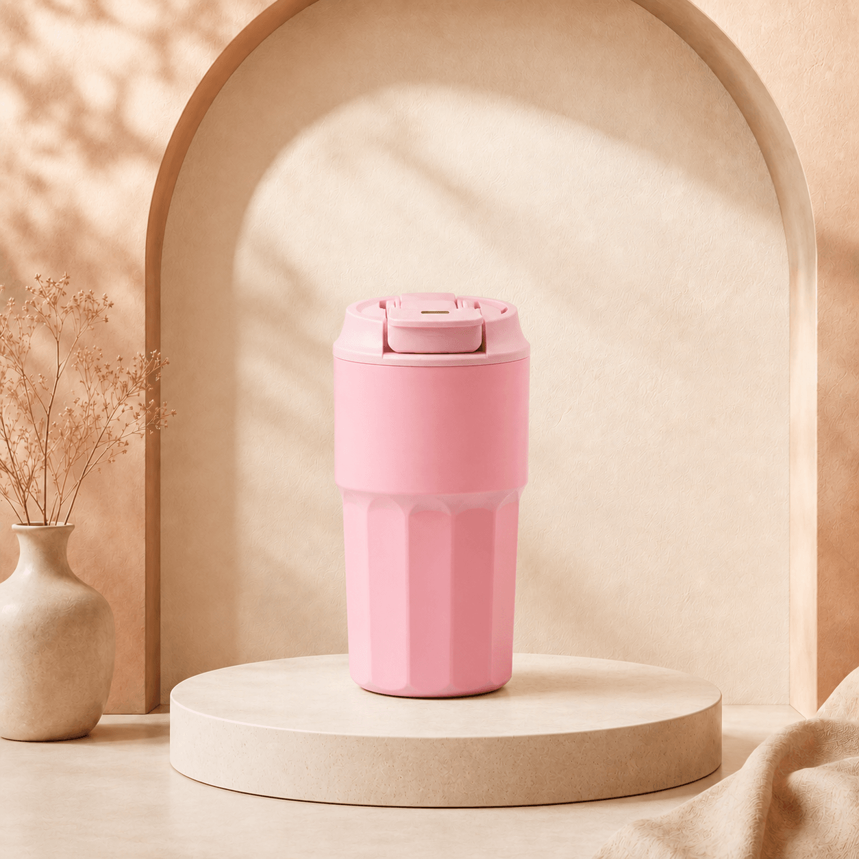 Custom Straw Lid Wedding Gift Coffee Cup thumbnail 1
