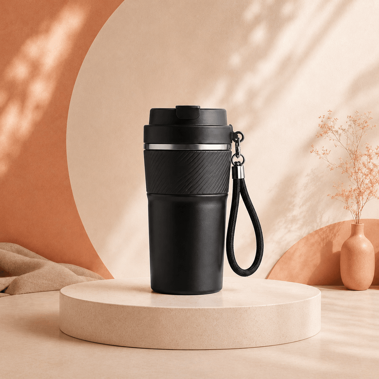 Custom Vacuum Insulated Coffee Cup thumbnail 1