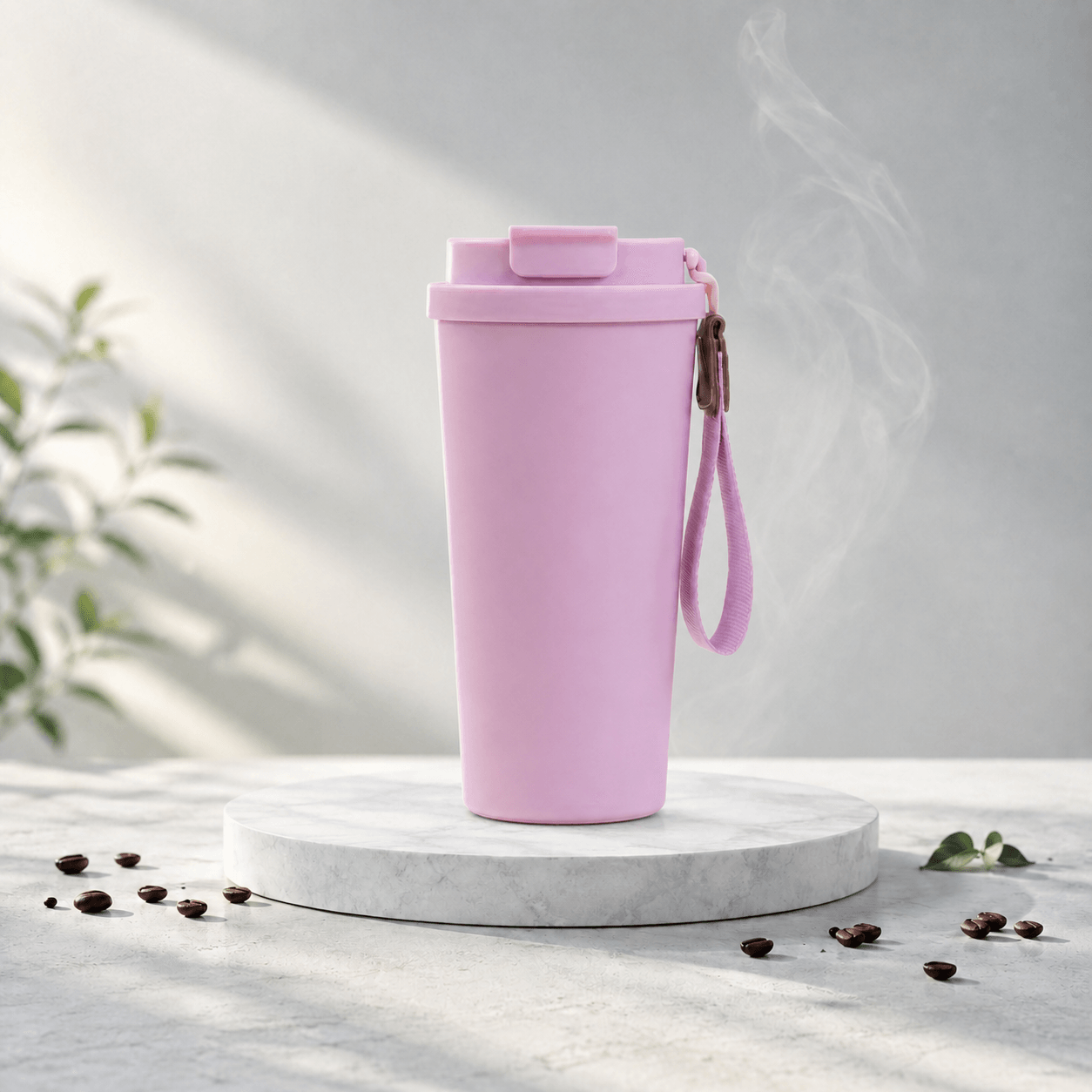 custom straw lid gift set stainless steel coffee cup oem
