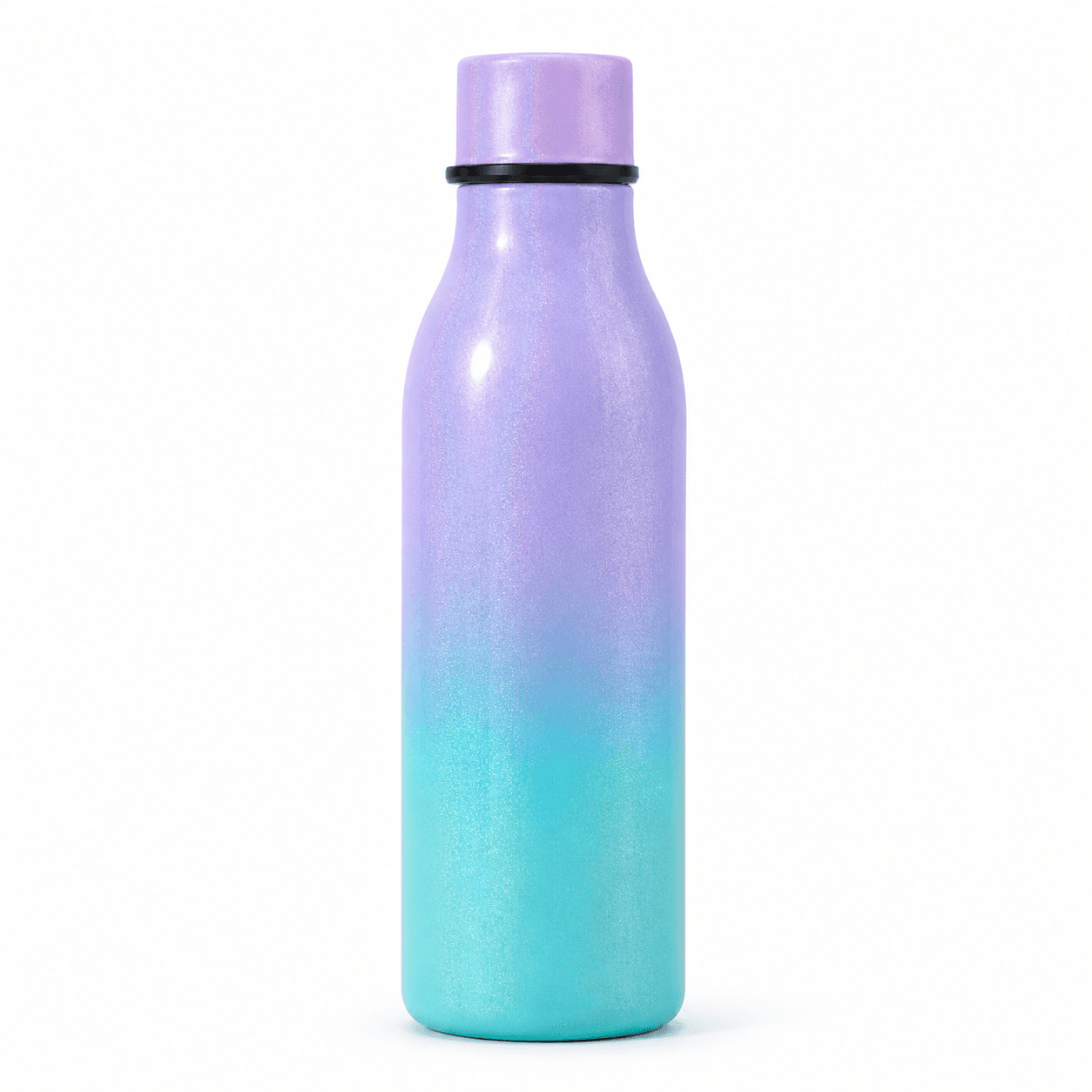 Rainbow Paint finish sample on OxyDiary bottle