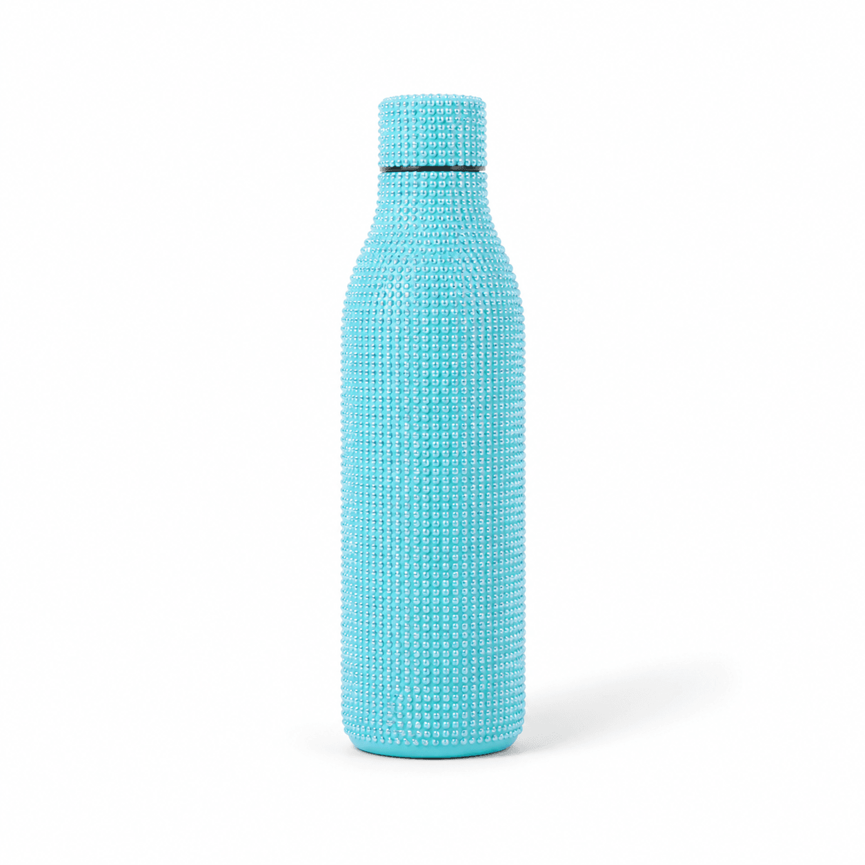 Rhinestone Decoration finish sample on OxyDiary bottle