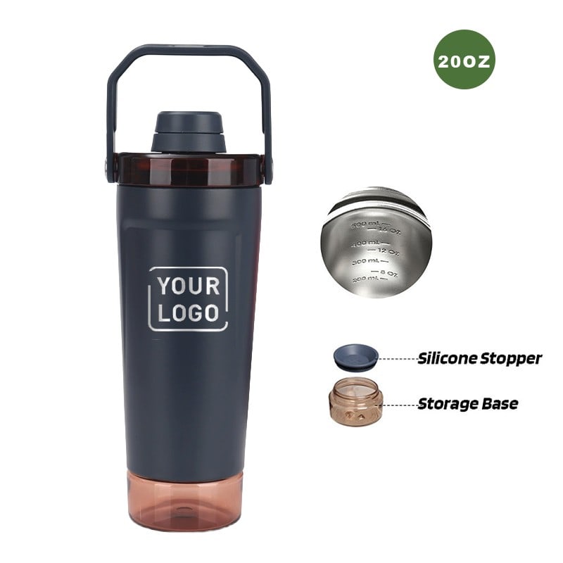 wholesale shaker stainless steel sports bottle 20oz