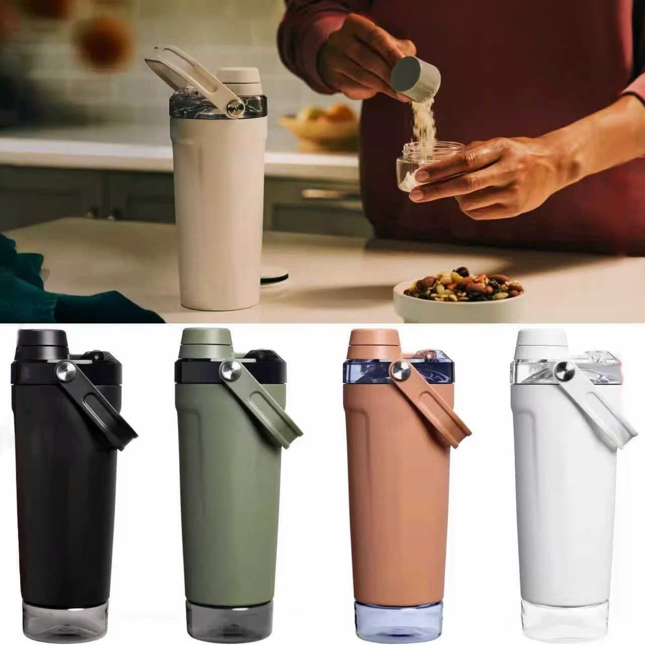 custom logo shaker stainless steel sports bottle 20oz application scenario 2
