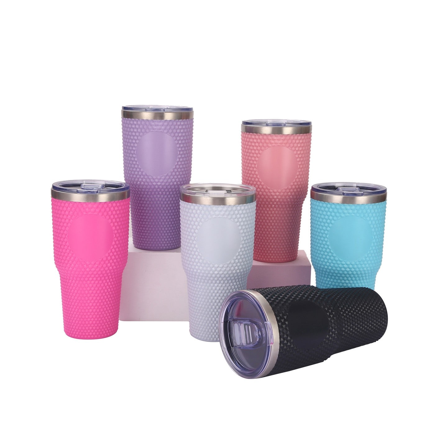 wholesale diamond style stainless steel tumbler 30oz detail image 3