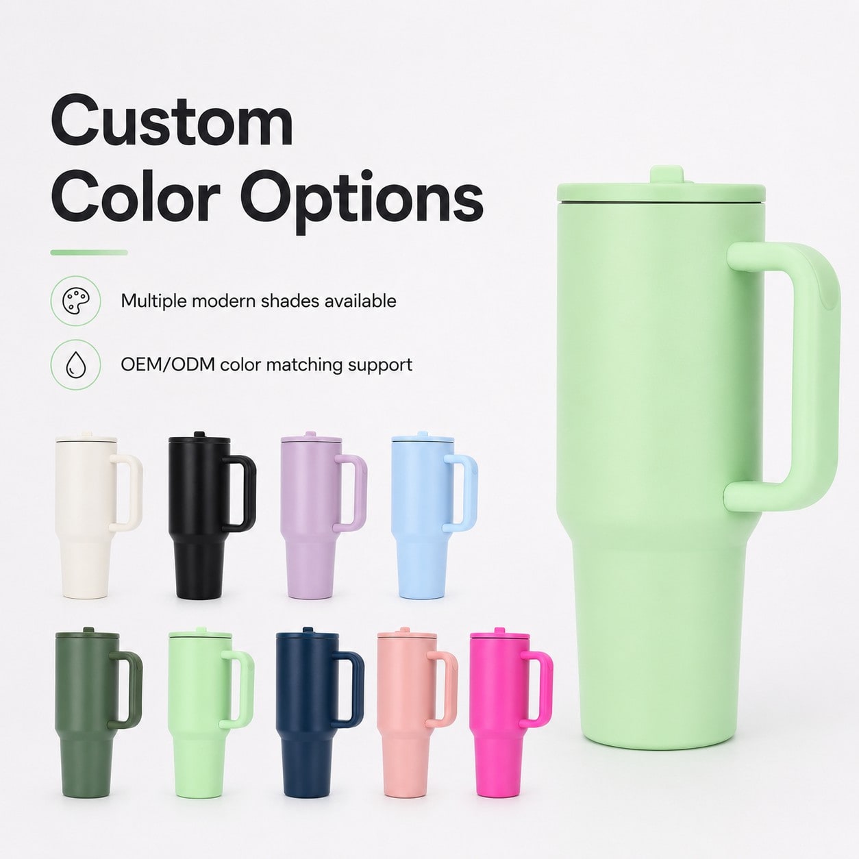 custom logo frosted stainless steel sports bottle 40oz application scenario 1