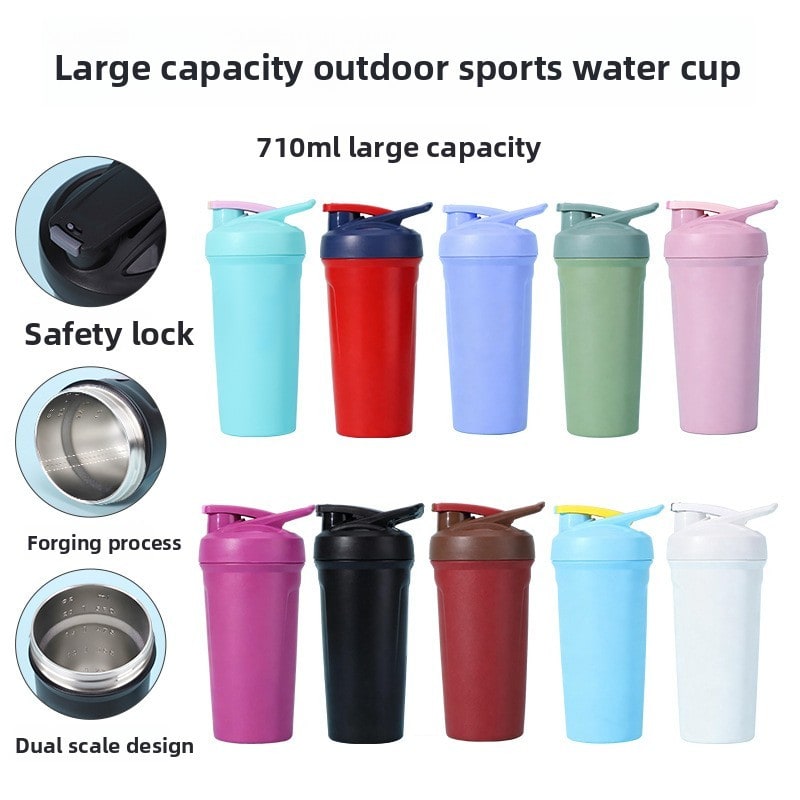 custom shaker stainless steel sports bottle 500mL detail image 2