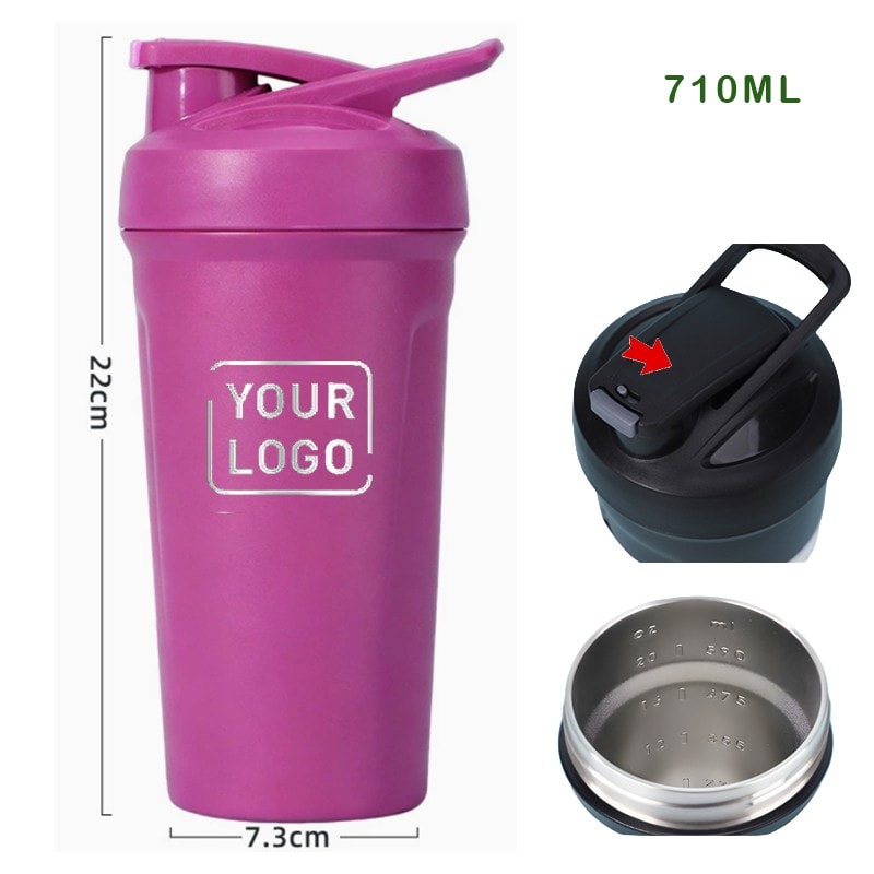 Custom 710mL Shaker Sports Bottle main product image