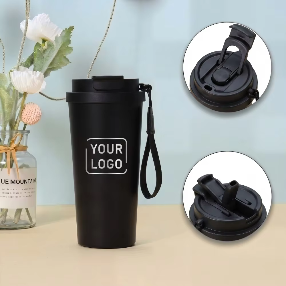 wholesale frosted tea infuser stainless steel coffee cup