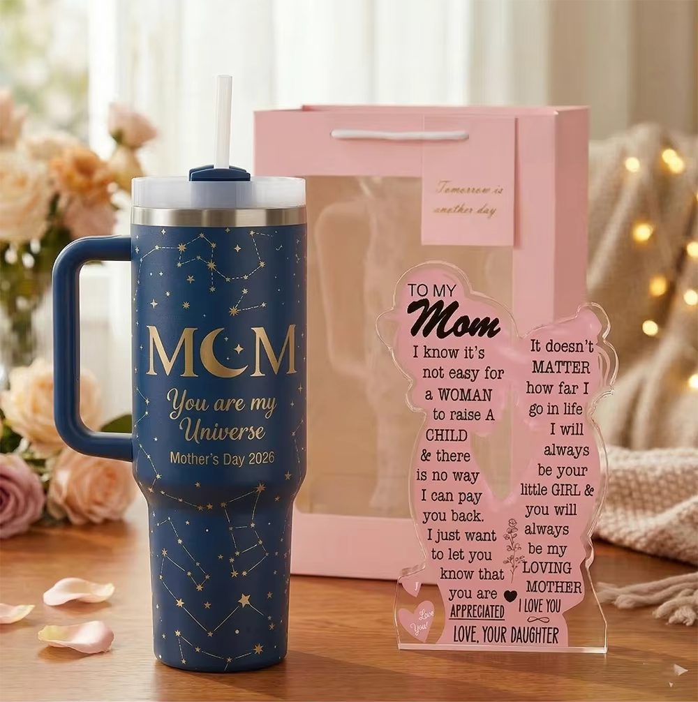 Custom Wedding Gift Set Tumbler main product image