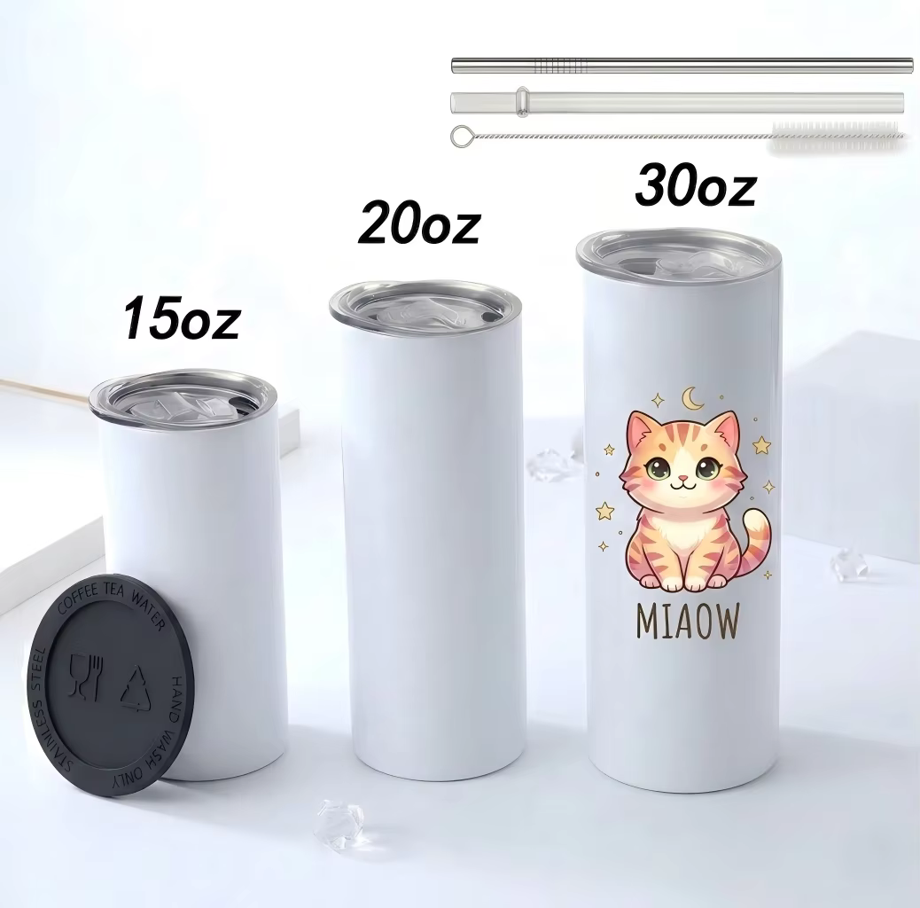wholesale insulated straw lid stainless steel tumbler