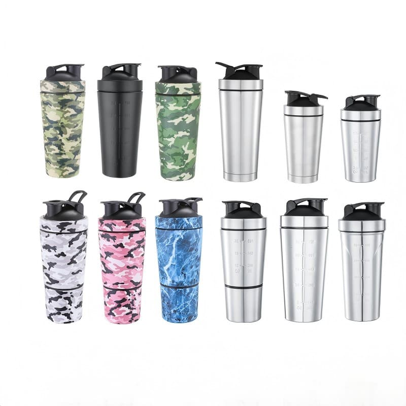 custom shaker stainless steel sports bottle detail image 2