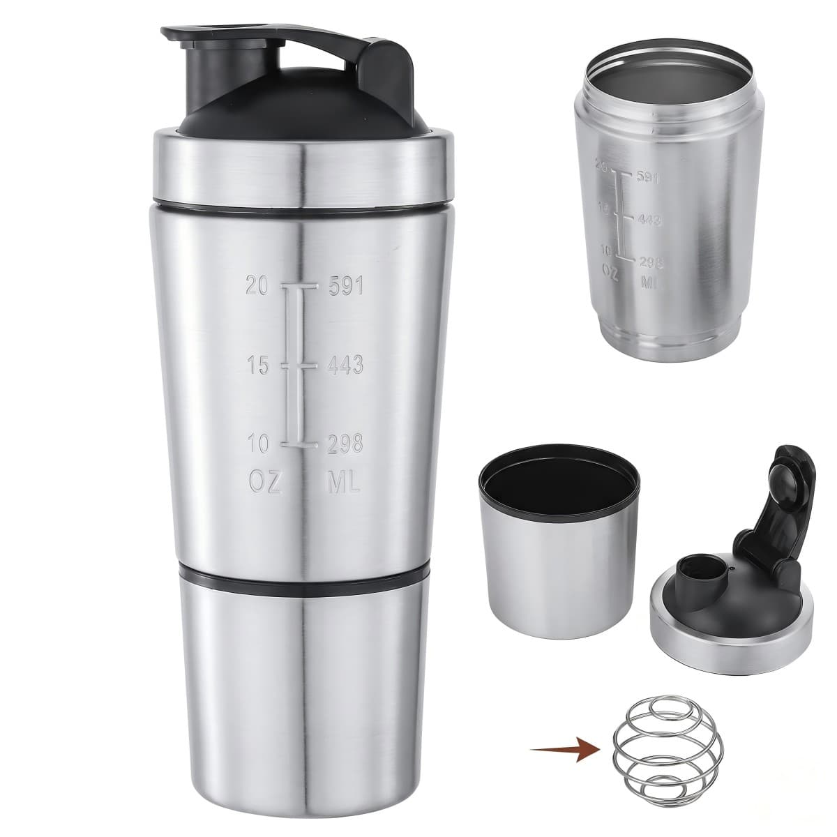 Custom Shaker Sports Bottle main product image