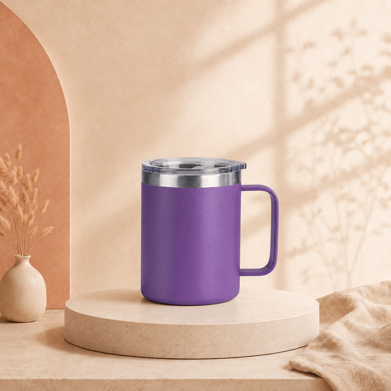Custom 14oz Leak Proof Straw Lid Coffee Cup main product image